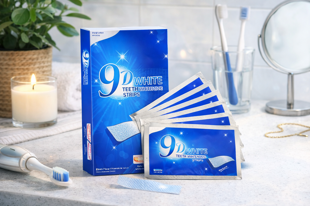 LUMESMILE™ 9D Whitening Strips – Instantly Brighter, More Confident Smile