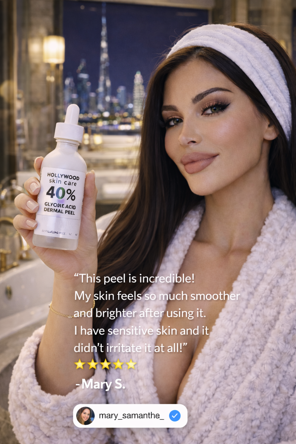 40% Glycolic Acid Resurfacing Peel (1 oz) — Smooth, Brighten & Refine