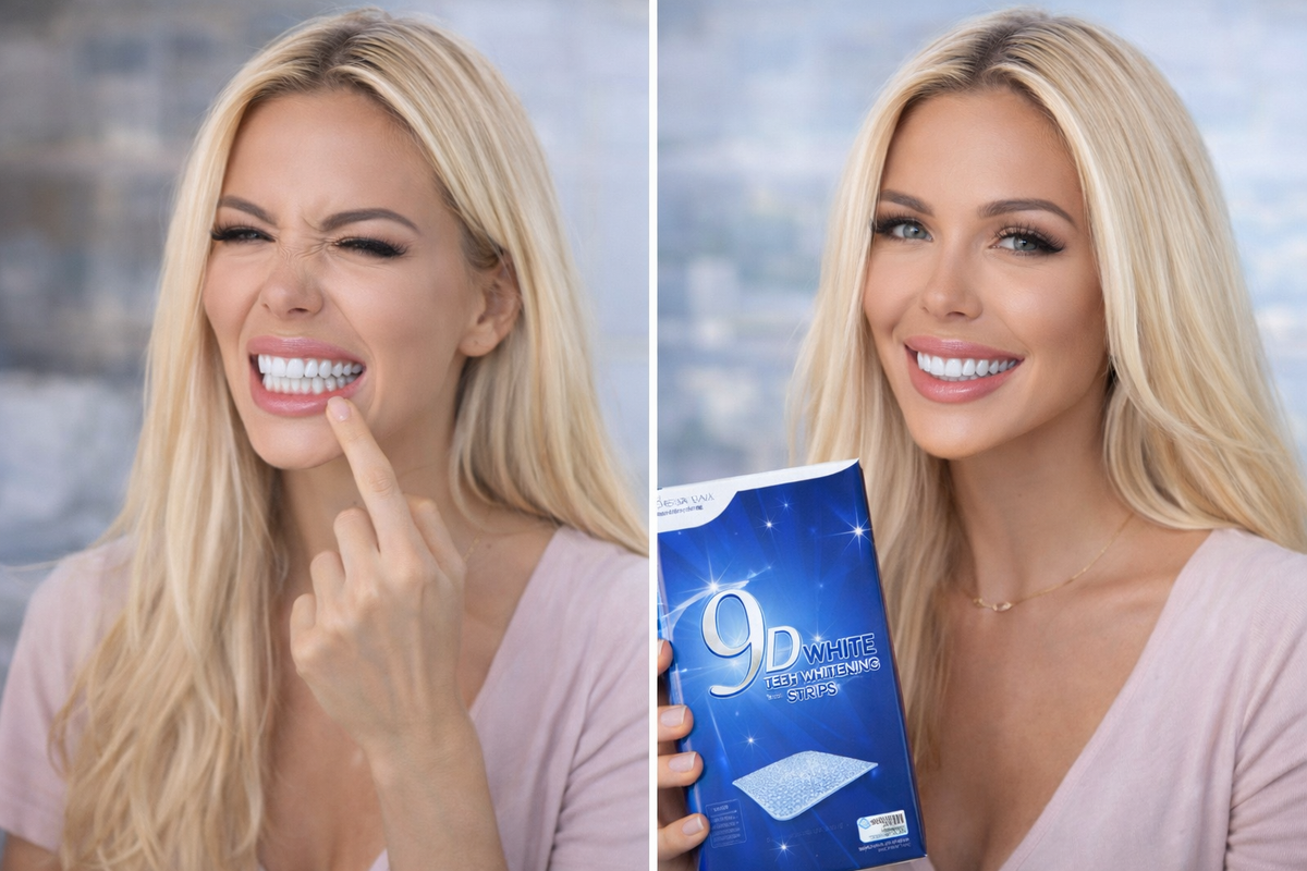 LUMESMILE™ 9D Whitening Strips – Instantly Brighter, More Confident Smile