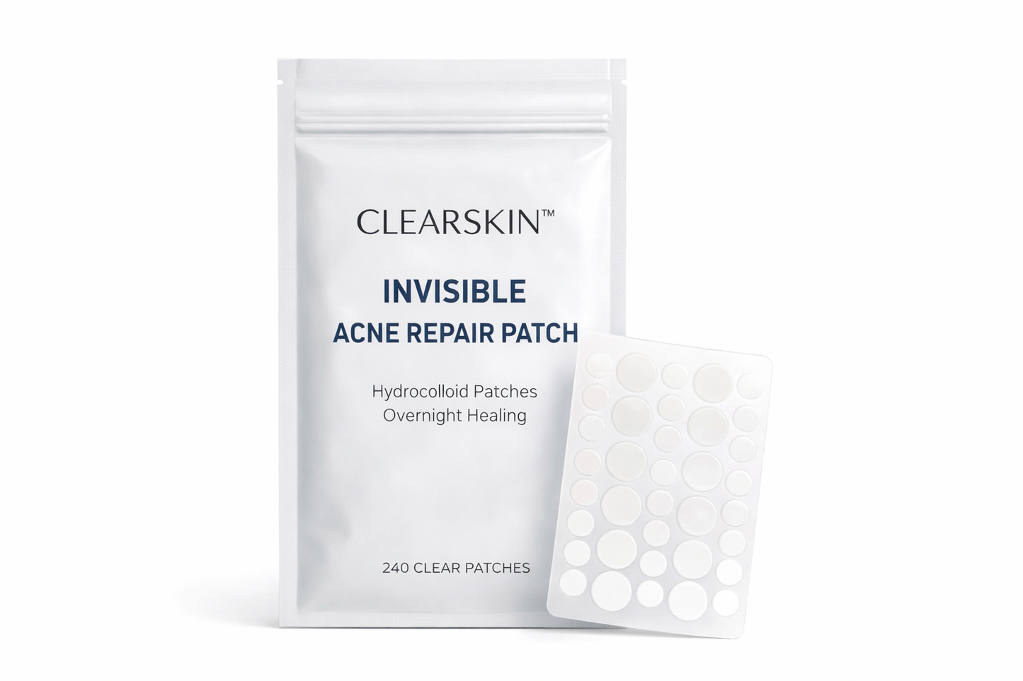 CLEARSKIN™ Invisible Acne Repair Patch – Fast, Clean & Discreet Spot Treatment
