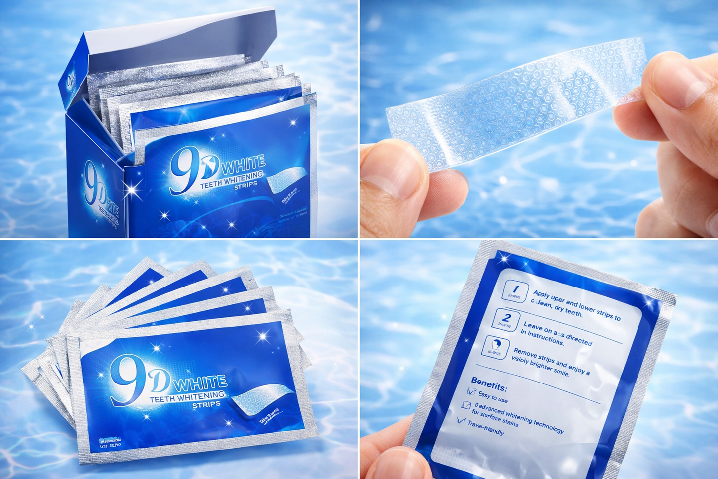 LUMESMILE™ 9D Whitening Strips – Instantly Brighter, More Confident Smile