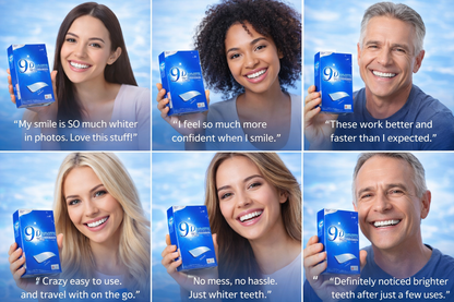 LUMESMILE™ 9D Whitening Strips – Instantly Brighter, More Confident Smile