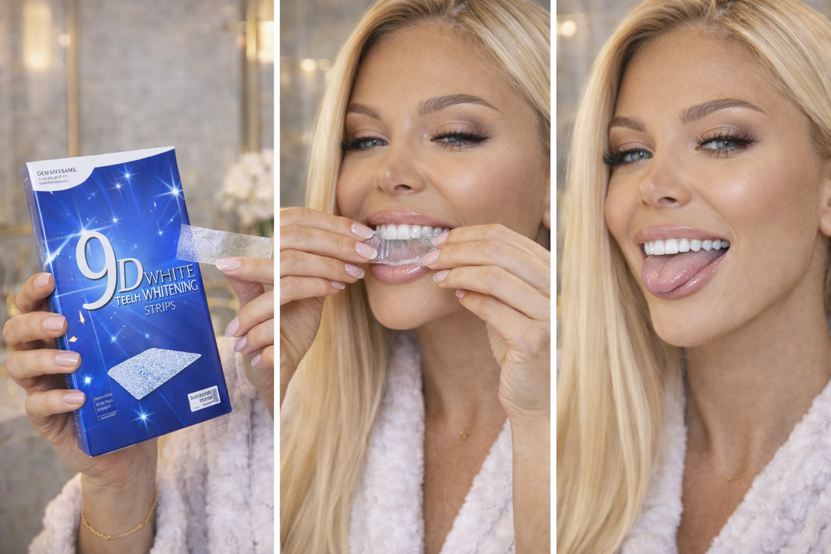 LUMESMILE™ 9D Whitening Strips – Instantly Brighter, More Confident Smile