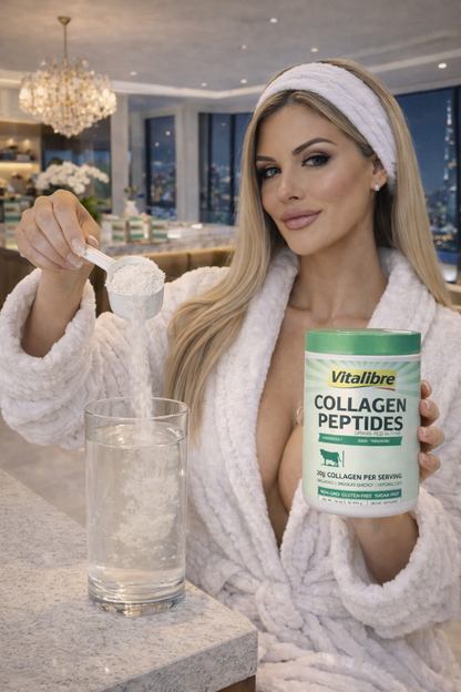 Grass-Fed Bovine Collagen Peptides Powder – Types I &amp; III – Unflavored – 20g Collagen per Serving – Clean, Pure &amp; Highly Bioavailable