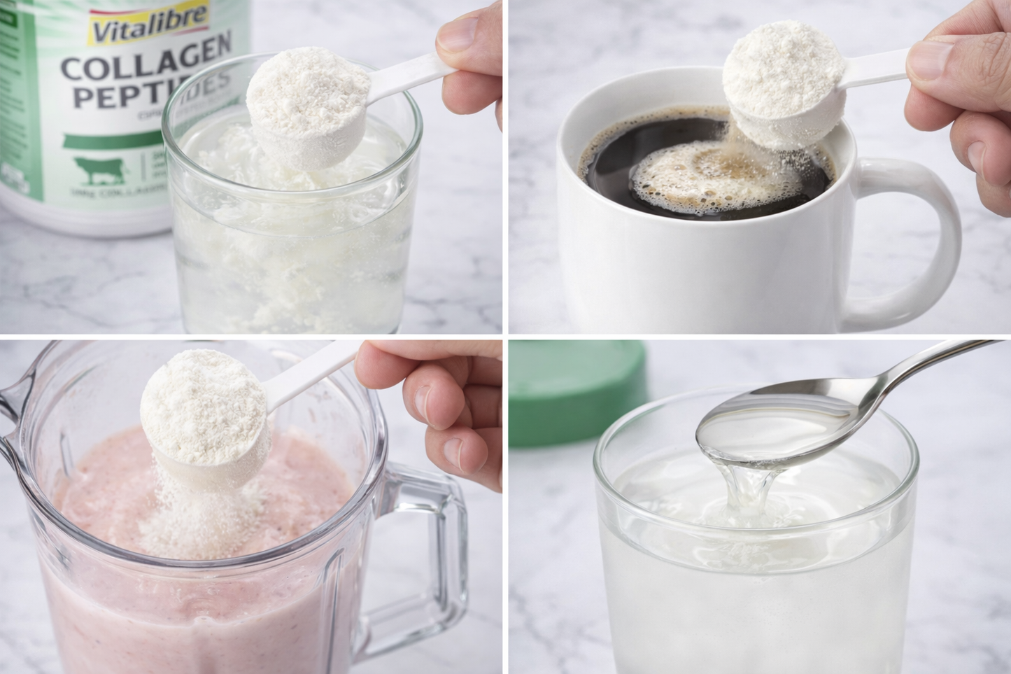 Grass-Fed Bovine Collagen Peptides Powder – Types I &amp; III – Unflavored – 20g Collagen per Serving – Clean, Pure &amp; Highly Bioavailable