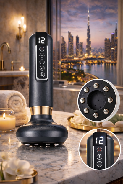 Luméra Sculpt™ Pro – Electric Cupping & Gua Sha Lifting Device for Face & Body Sculpting